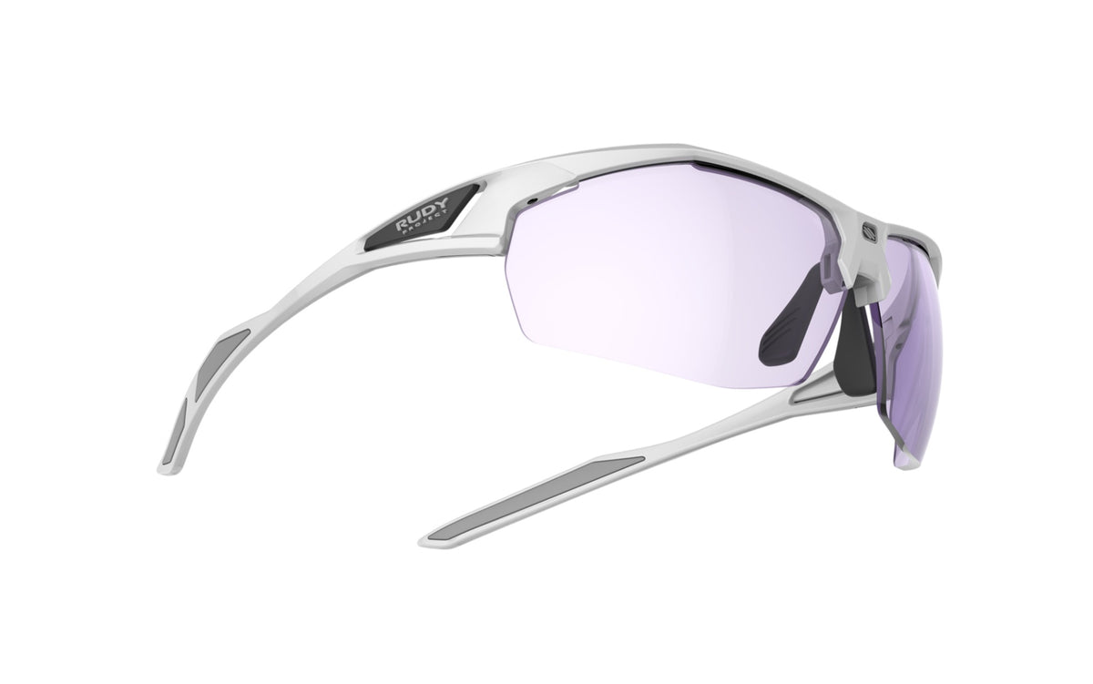 RUDY PROJECT SYDUS WHITE GLOSS - ImpactX 2 LASER PURPLE