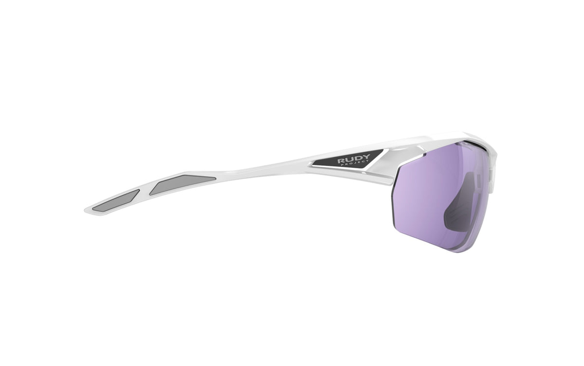 RUDY PROJECT SYDUS WHITE GLOSS - ImpactX 2 LASER PURPLE