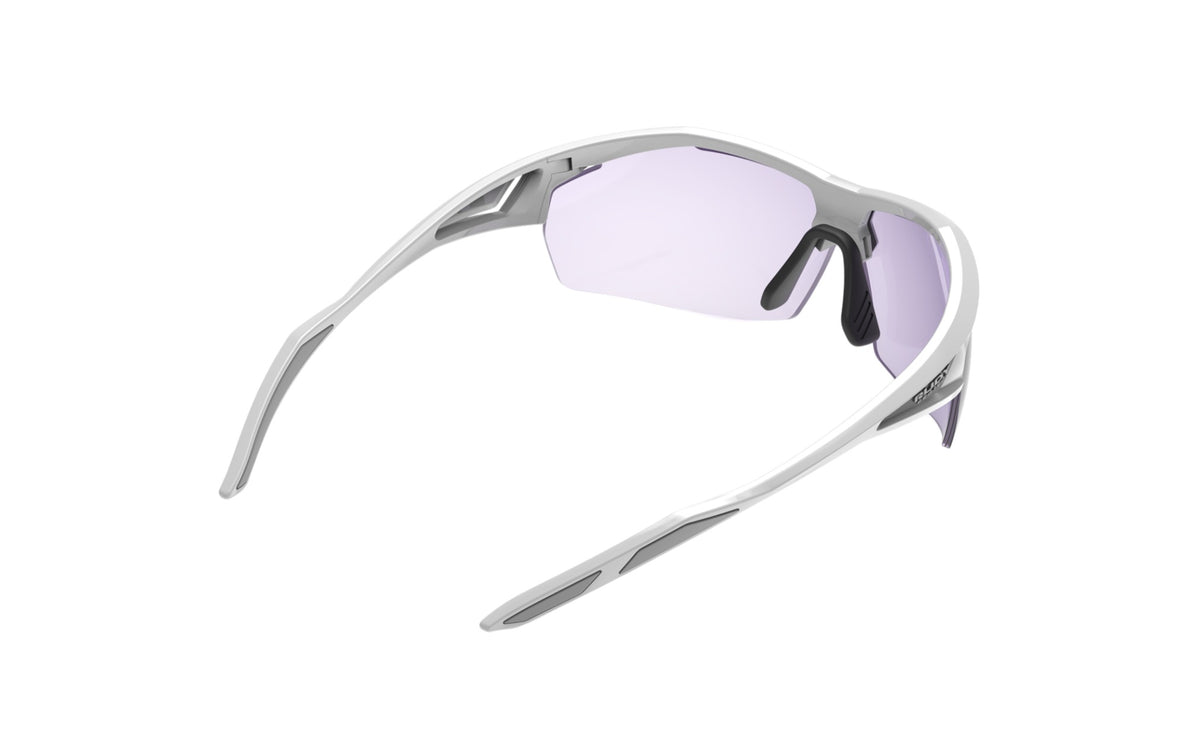 RUDY PROJECT SYDUS WHITE GLOSS - ImpactX 2 LASER PURPLE