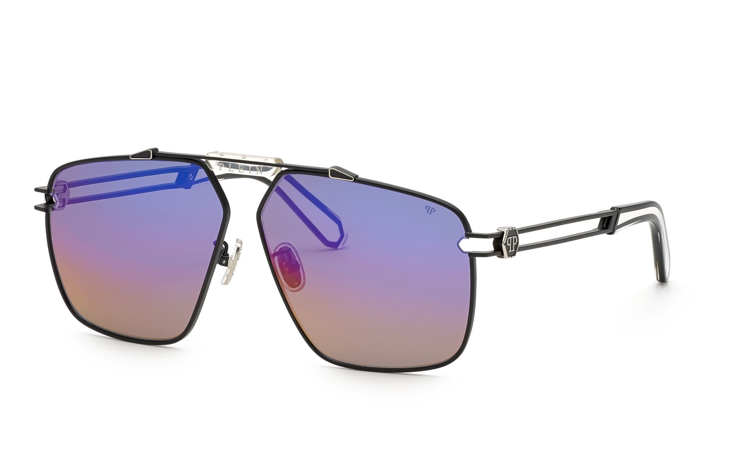 SPP049M SILVER PLEIN SEVENTIESLEIN 541 Occhiali da sole Philipp Plein 1