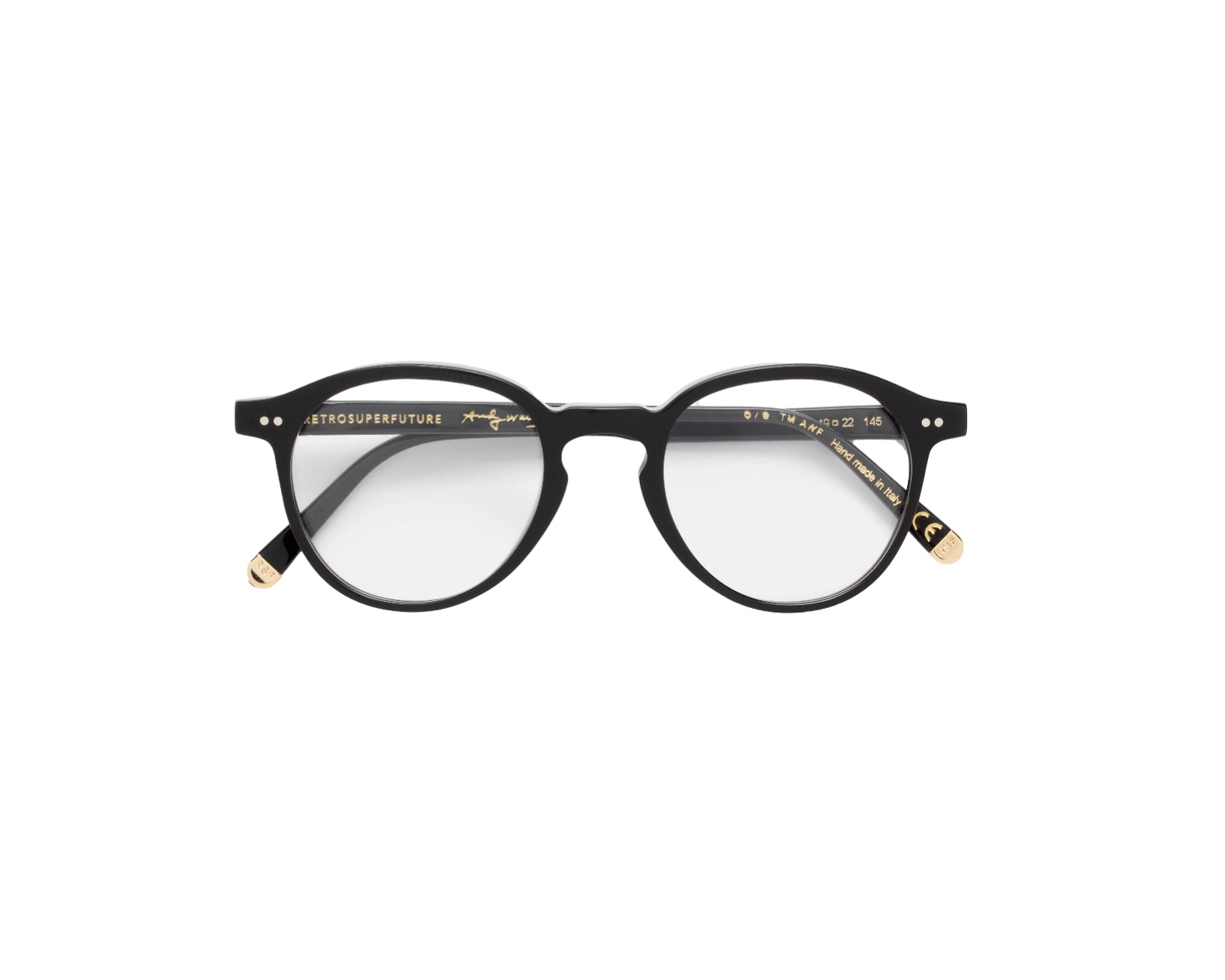 IT4 The Warhol Optical Nero Montature da vista Retrosuperfuture 2