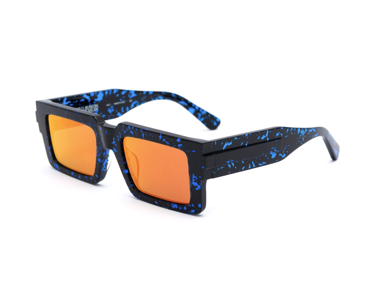 Tineo Havana red mirror Occhiali da sole Marcelo Burlon 1