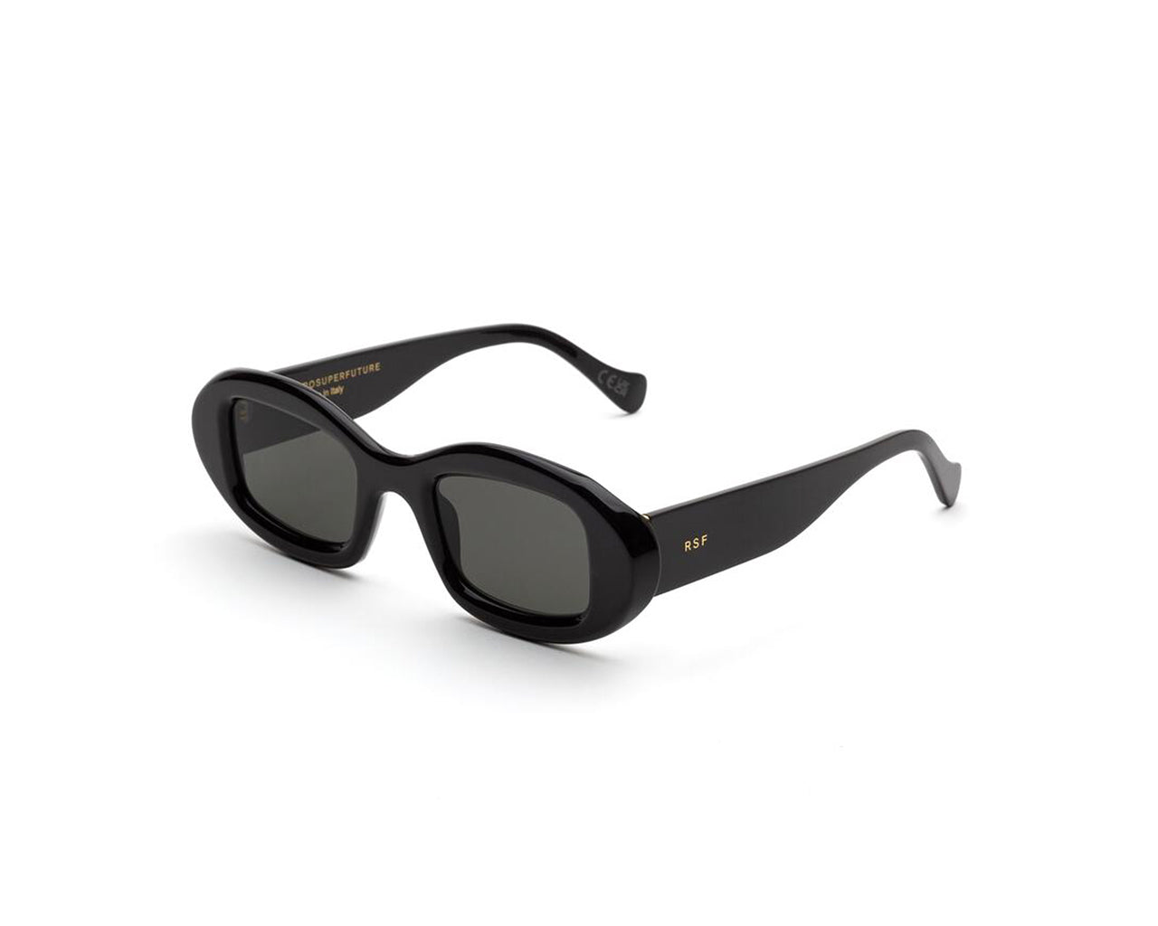9ZJ Tutto black Occhiali da sole Retrosuperfuture 1