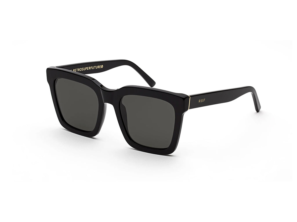 UR1 Aalto Black black Occhiali da sole Retrosuperfuture 1