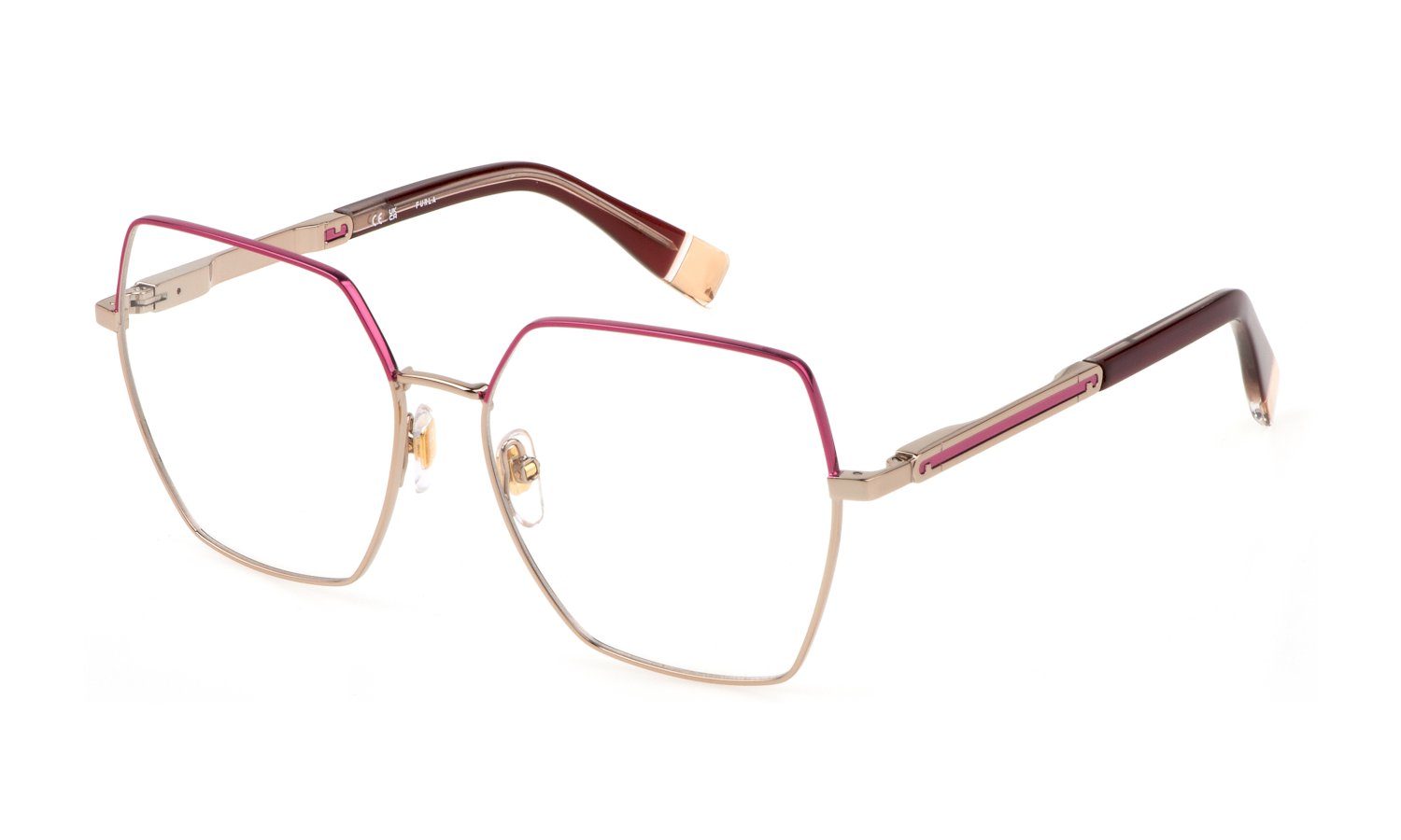 VFU674 0SHP Montature da vista Furla 1
