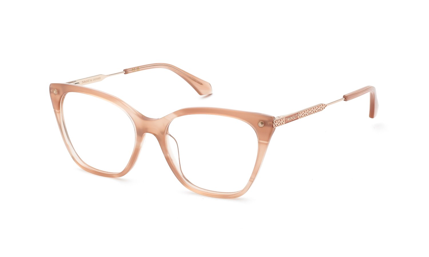 Occhiali Da Lettura Twinset VTW037 Rosa Oro | Unisex Adulto, Brillanti E Leggeri