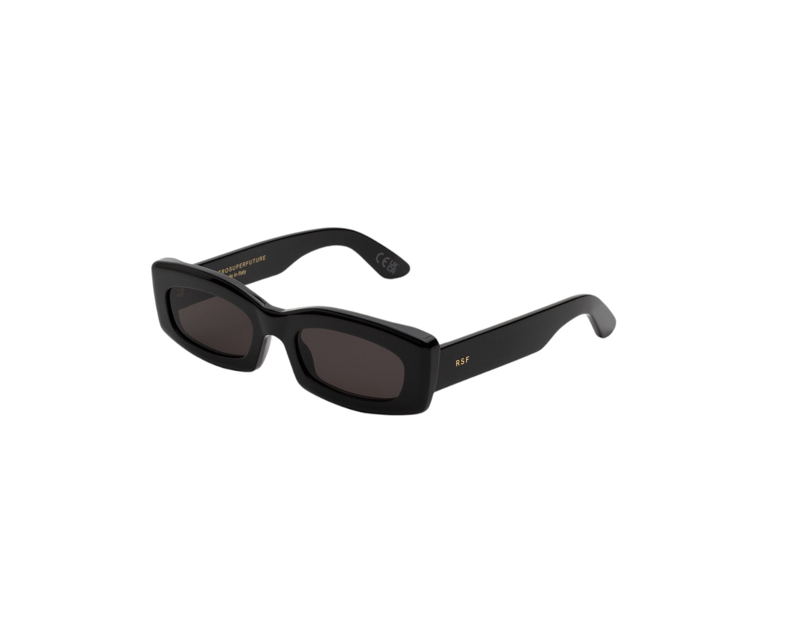 8E6 Zaga Black Occhiali da sole Retrosuperfuture 1