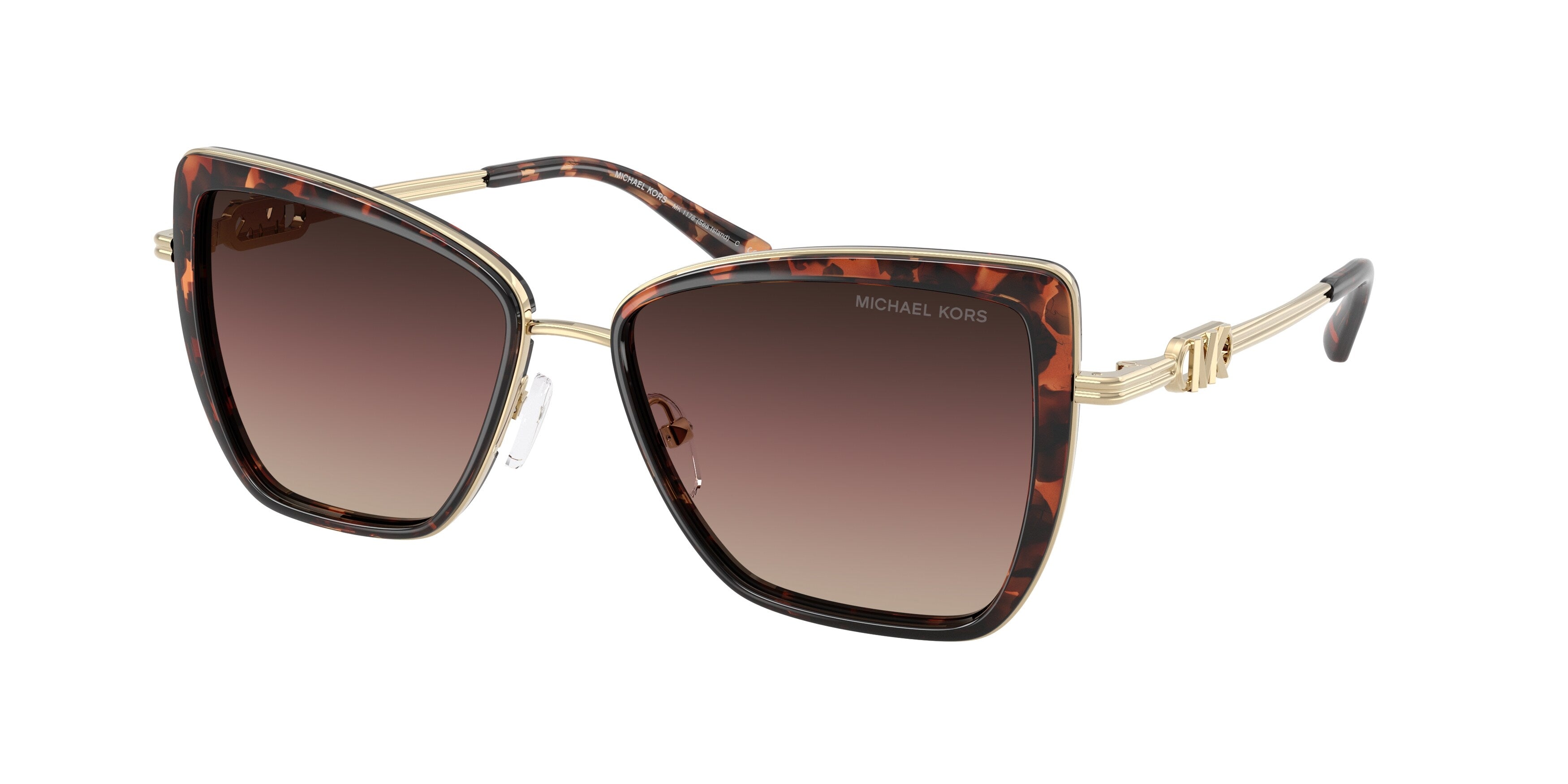 Signet MK-111Ea  シエル付き Zonnebrillen Michael Kors MK1178 ZEE EILAND 4031E2 725125545563