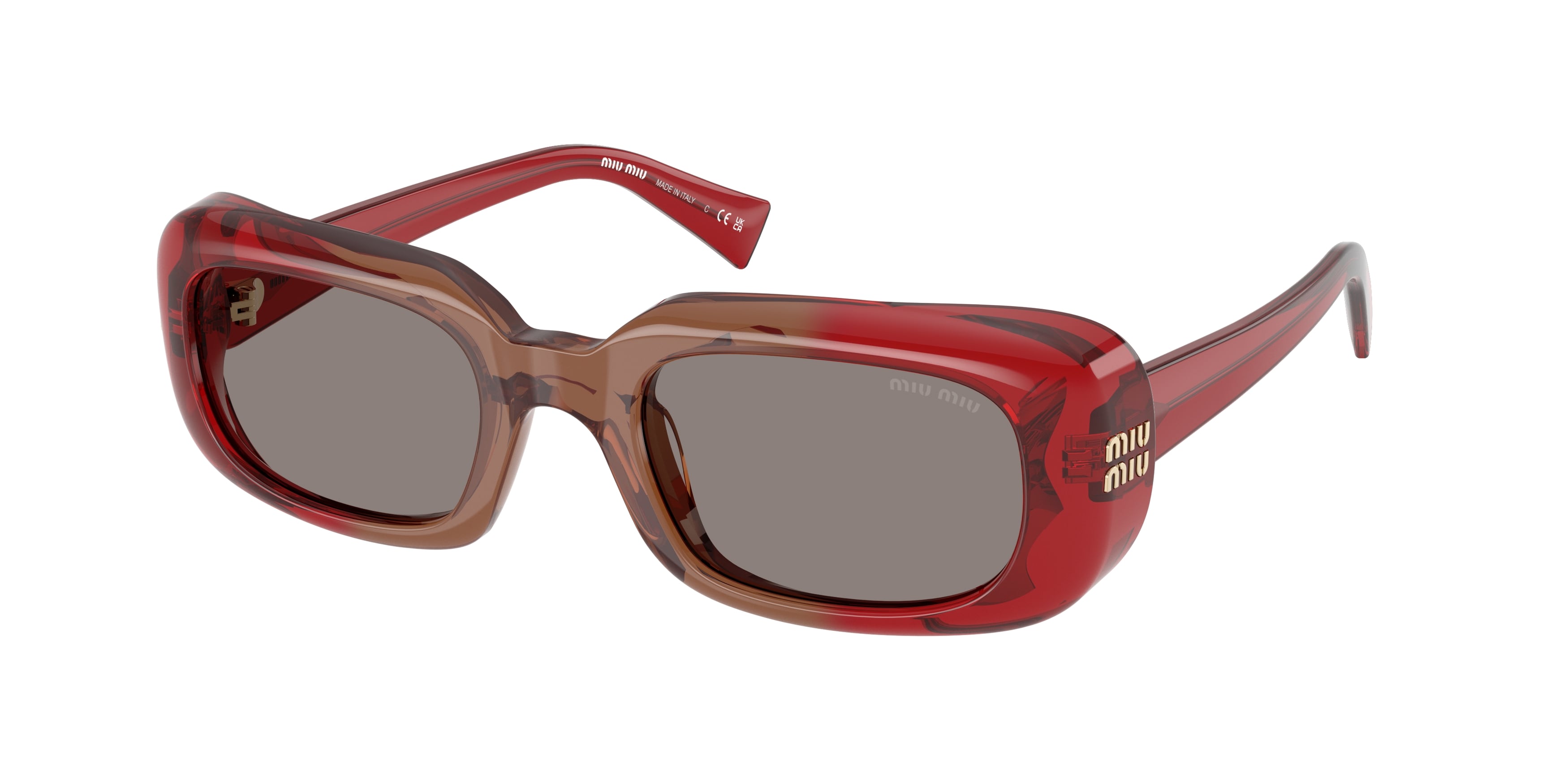 Sunglasses Miu Miu MU B13S 23M80Q 8056262886106 Frame color Red