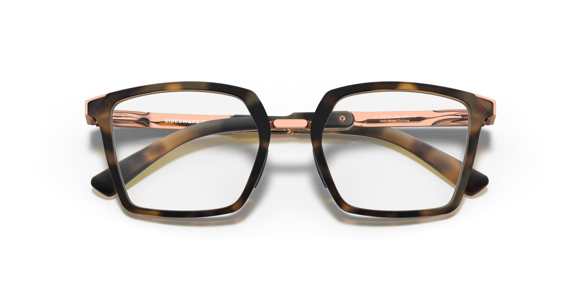 OX8160 SIDESWEPT RX 816002 Satin Brown Tortoise