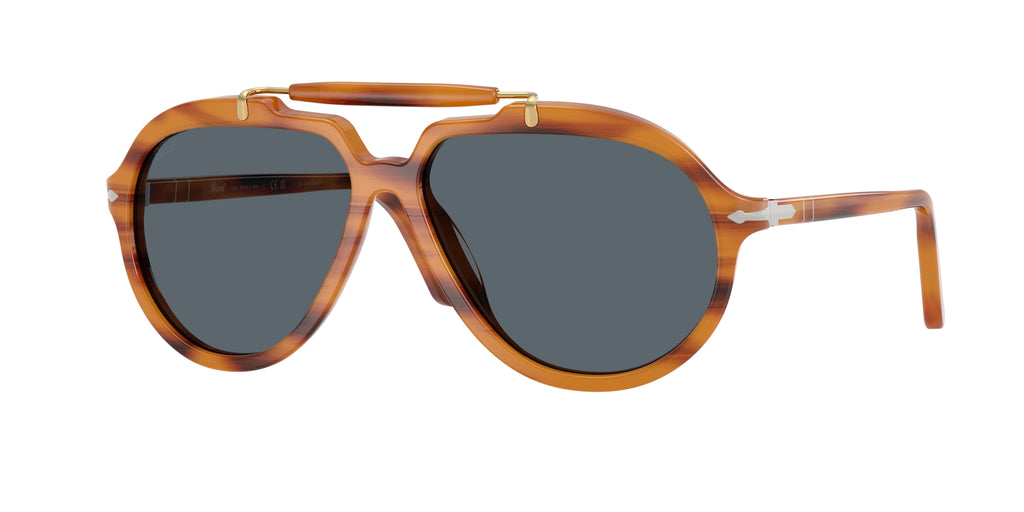 Occhiali da sole Persol PO0202S 960/R5 Marrone Striato – Angiolucci Occhiali