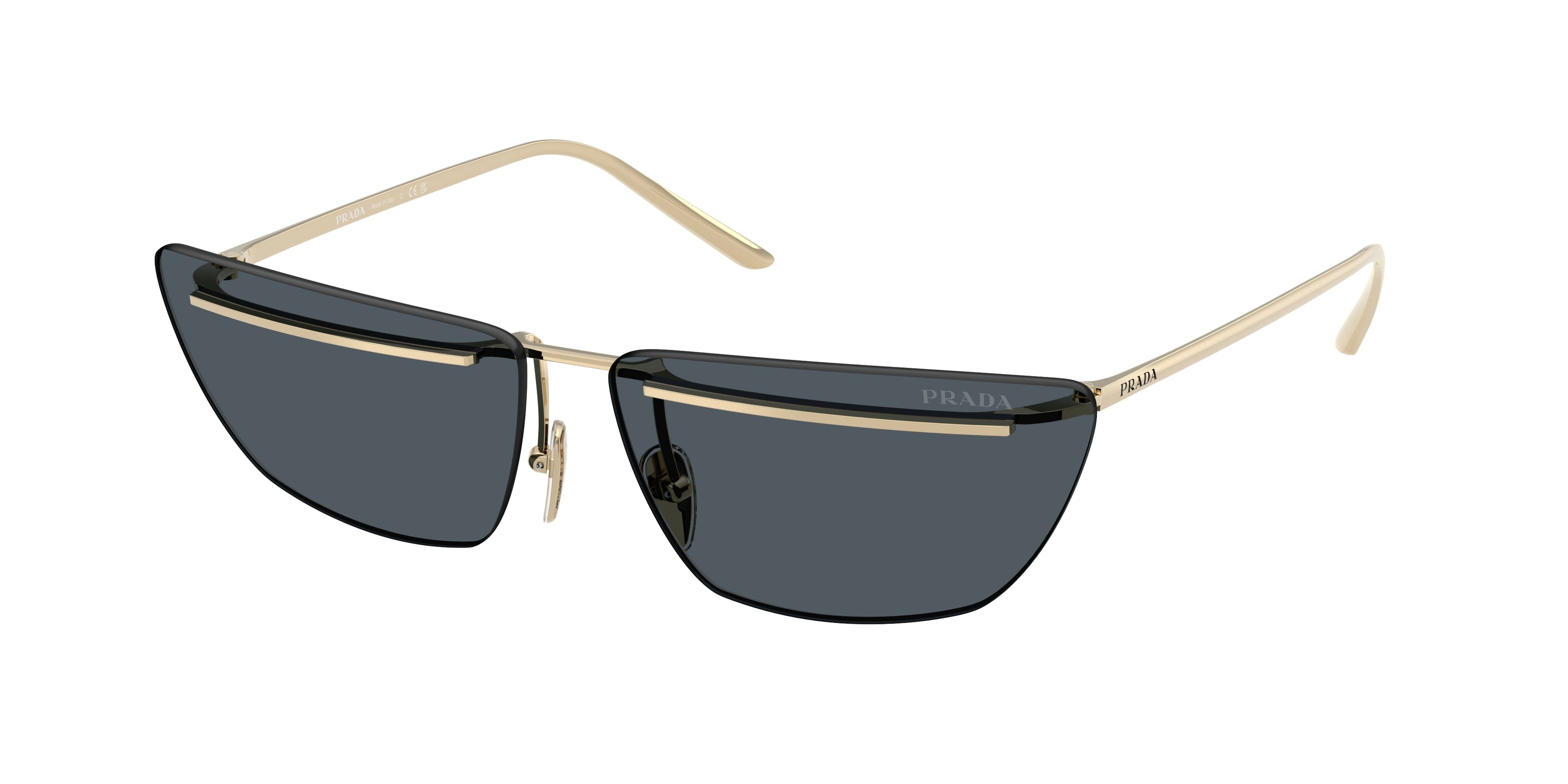 Sunglasses Prada PR C52S ZVN70B 8056262569542 Frame color Gold