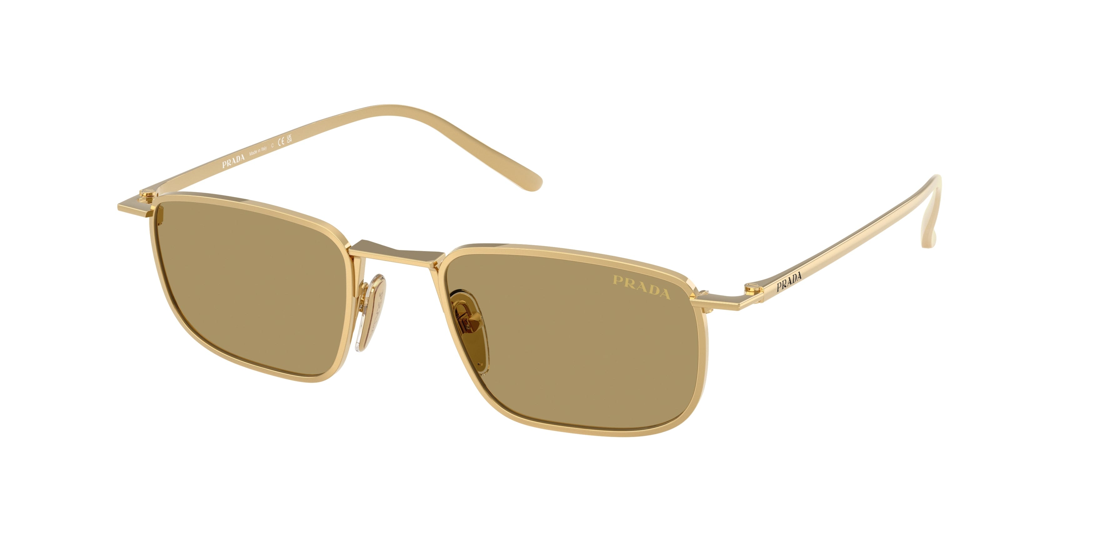 Sunglasses Prada PR D52S 5AK70G 8056262880135 Frame color Gold
