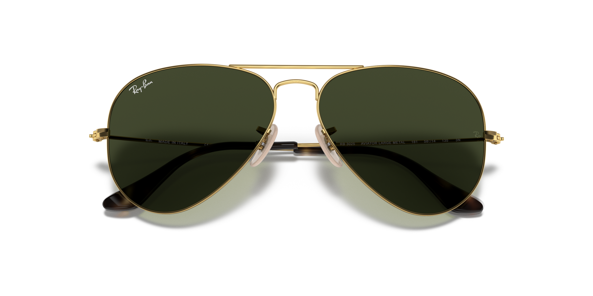 RB3025 Aviator Large Metal 181