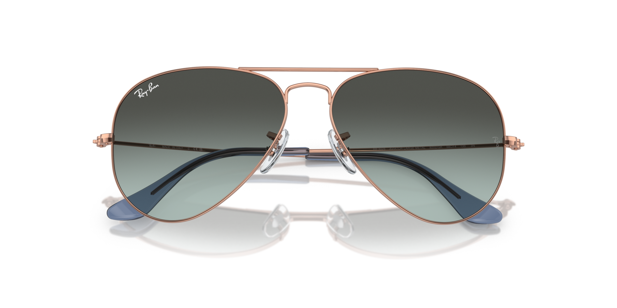 RB3025 Aviator Large Metal 9202GK