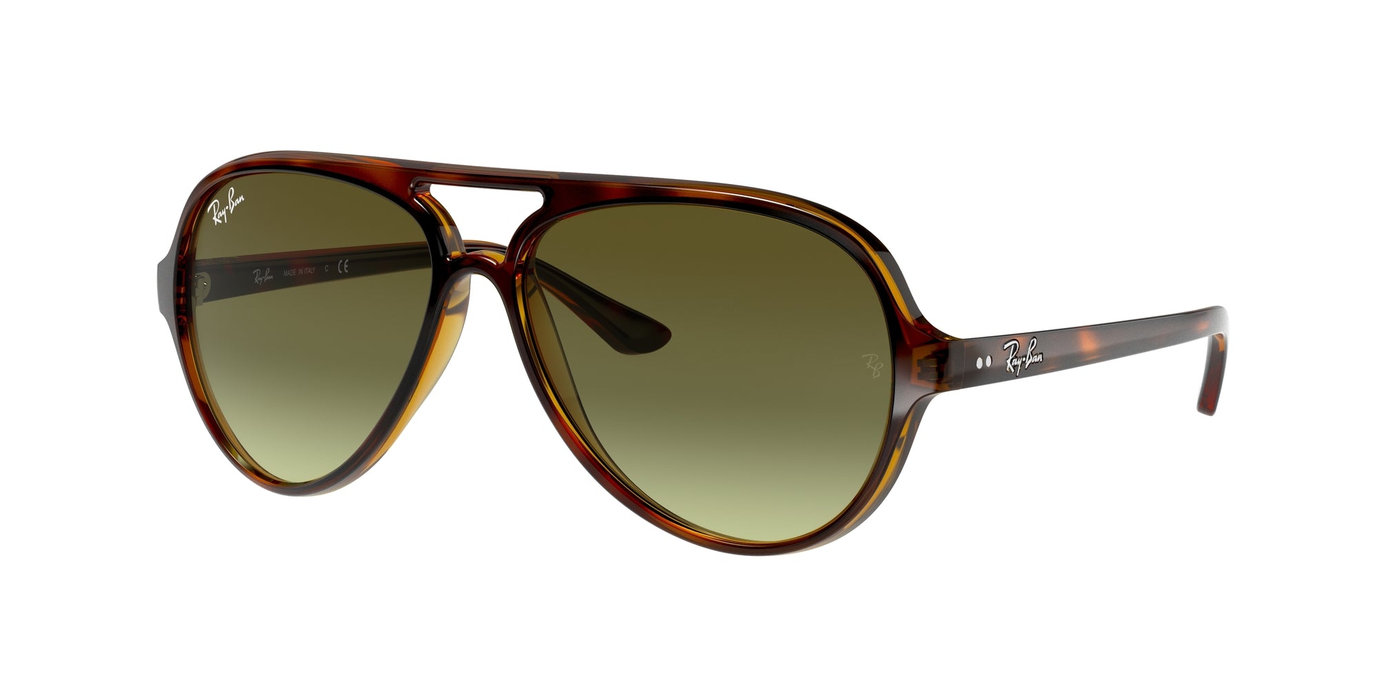 Occhiali Da Sole Pilota Vintage Ciffre - Look Nerd Unisex, Protezione UV400, Lenti Categoria 3, Colore Neon Verde Vetro