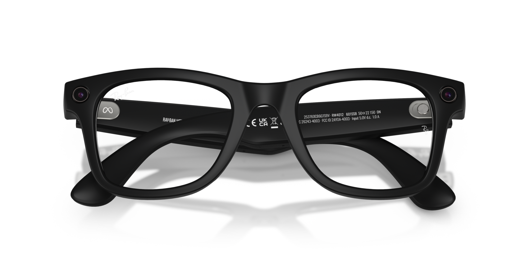 Meta RW4012 Wayfarer 601SSB Smart Glass Ray - Ban 2