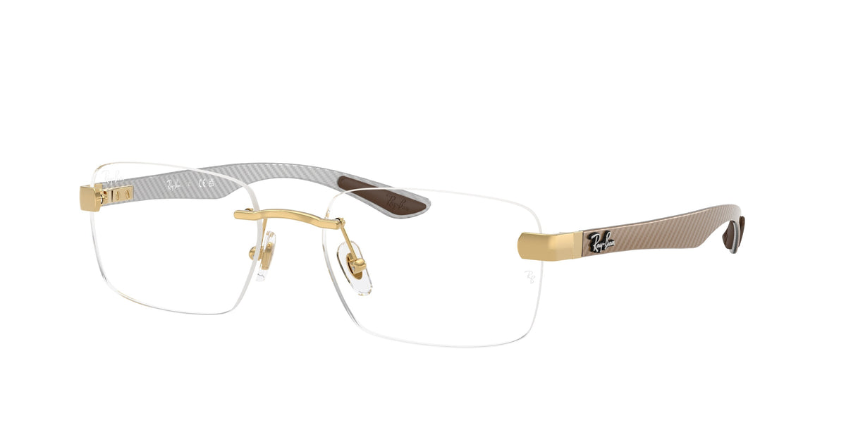 Optical frames Ray - Ban RX8423 2500 8056262836880 Frame color Gold ...