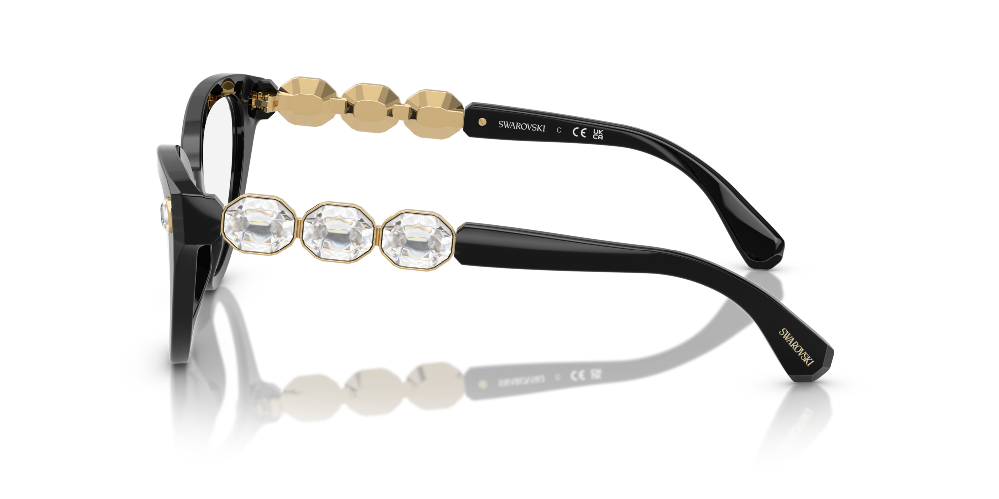 Swarovski SK2028 1001 Montature da vista Swarovski 4