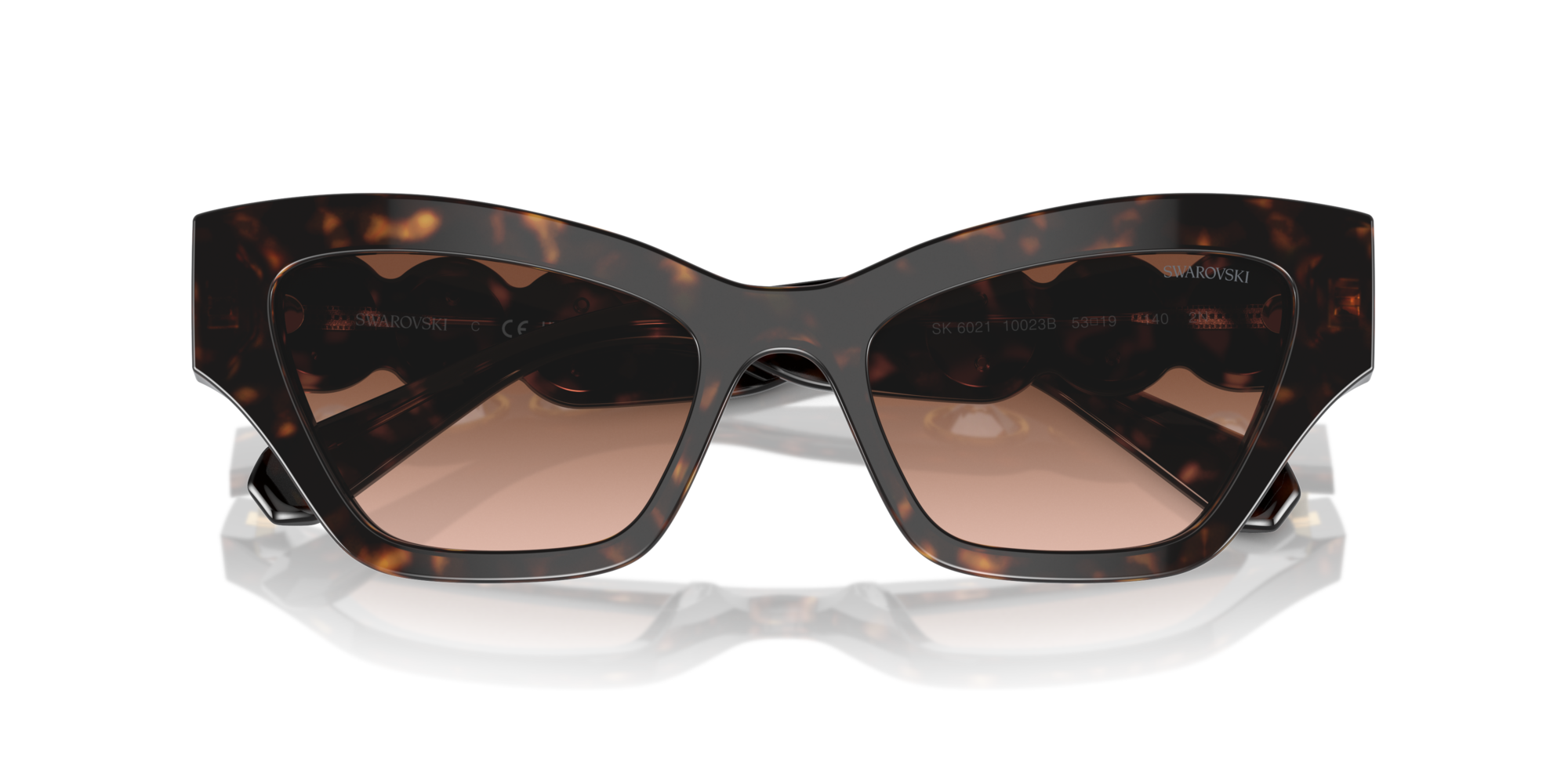 SK6021 10023B Occhiali da sole Swarovski 2