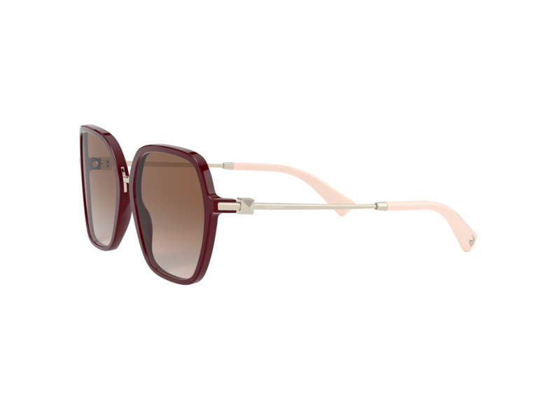 Peekaco Occhiali Da Sole Polarizzati Fit-over – UV400, Montatura TR90 Rosso Vinaccia/Lenti Marroni