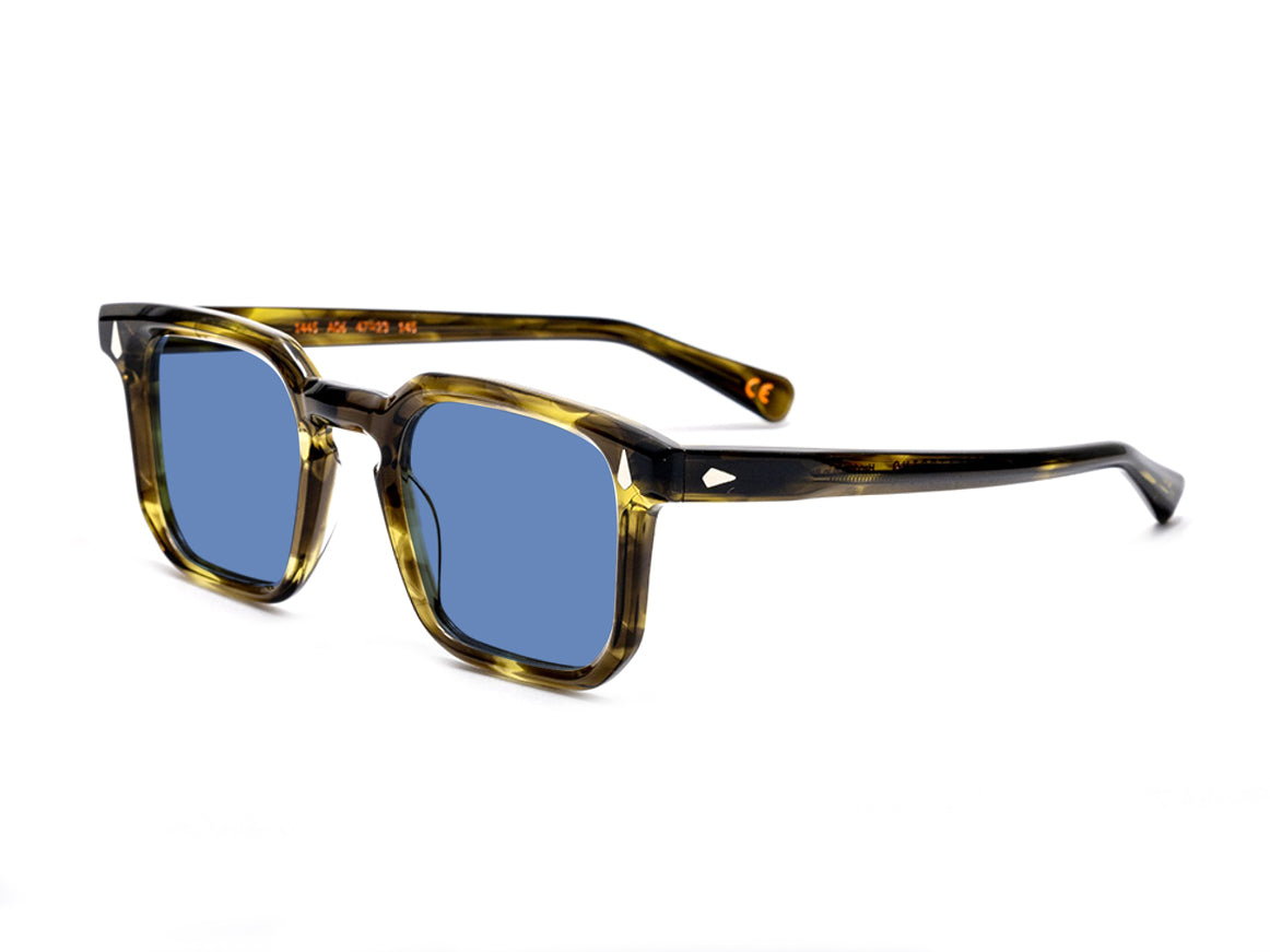 1445 Ravello A06 / azzurro polarizzato Occhiali da sole FABBRICATORINO 1