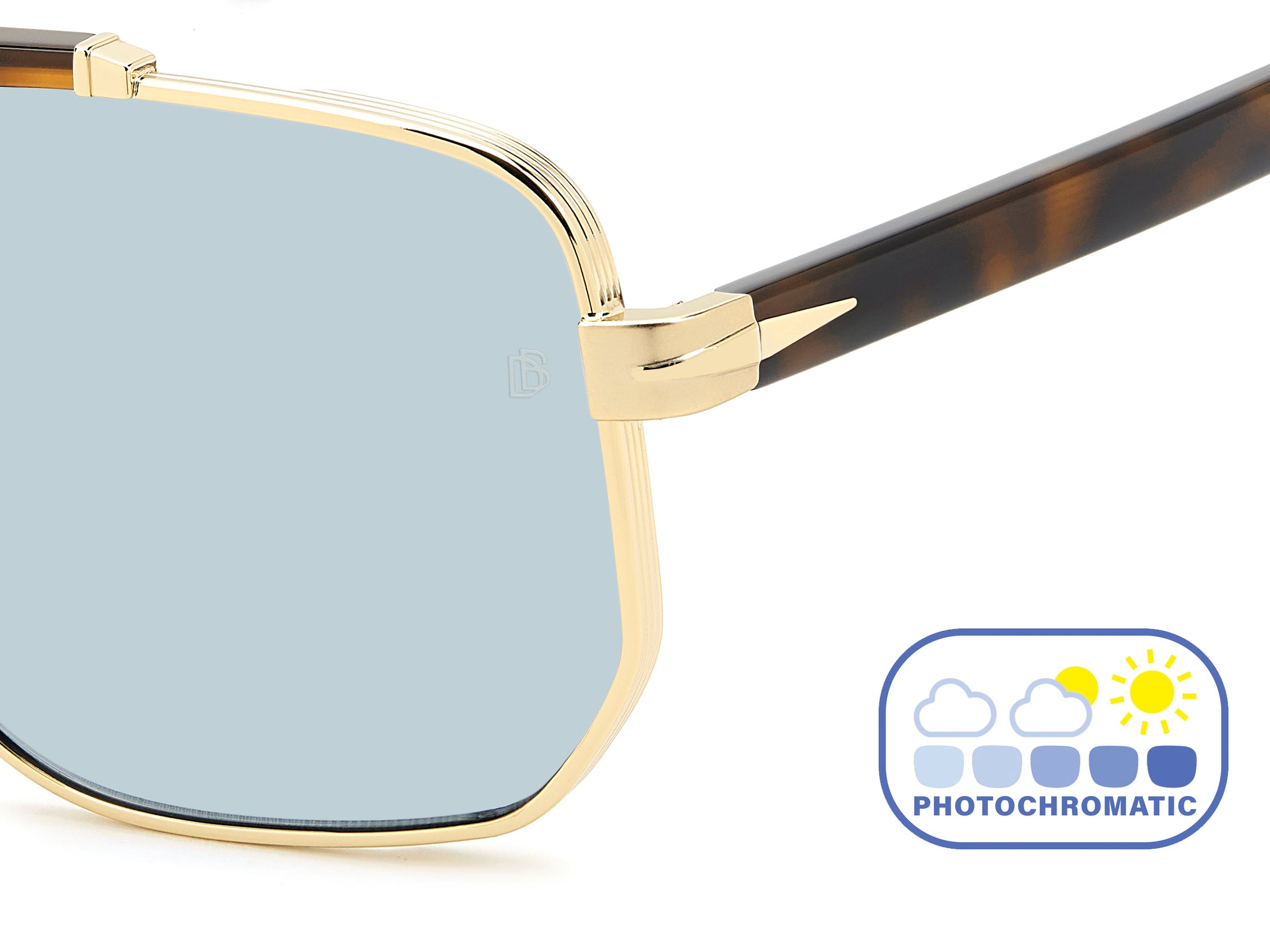 DAVID BECKHAM DB 7157/S 0NR/SD Occhiali da sole DAVID BECKHAM 4