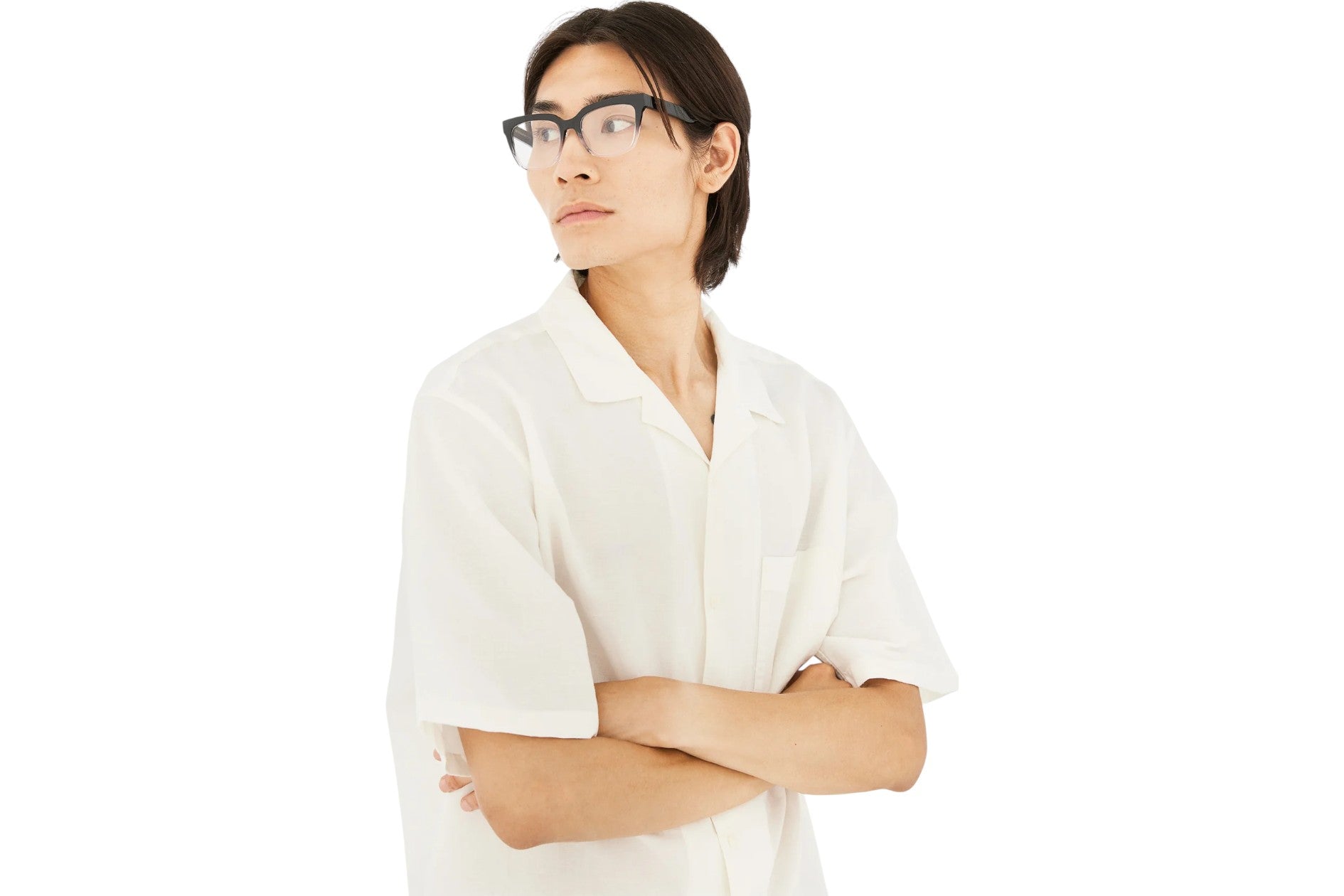 2P6 NUMERO 143 NERO SFUMATO Montature da vista Retrosuperfuture 5