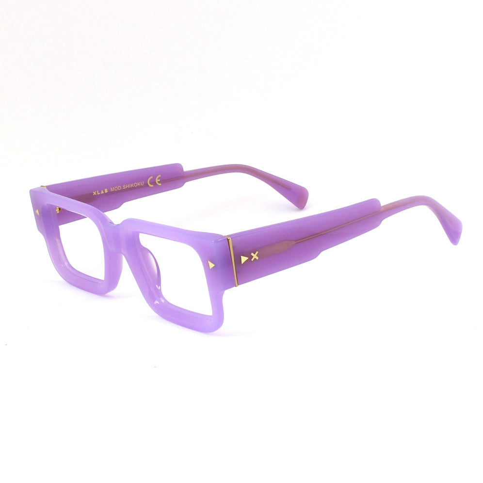 SHIKOKU Montature da vista XLAB Lilla trasparente 8054757821953 8