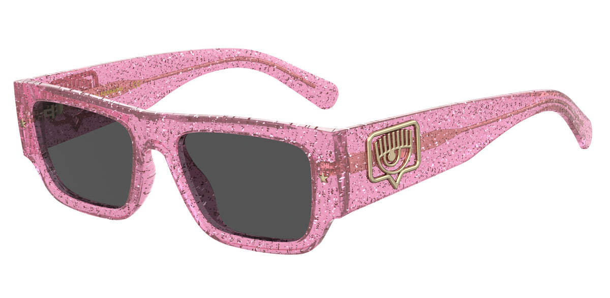 Sunglasses Chiara Ferragni CF 7013/S QR0/IR 716736726878 Glitter pink ...