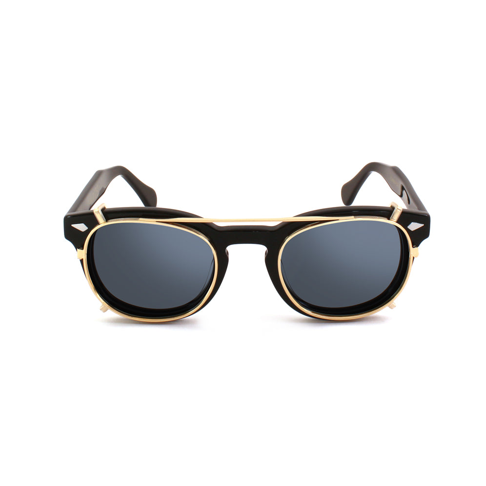 8004 stile moscot CLIP-ON 01 ORO / FOTOCROMATICO GRAY calibro 48mm