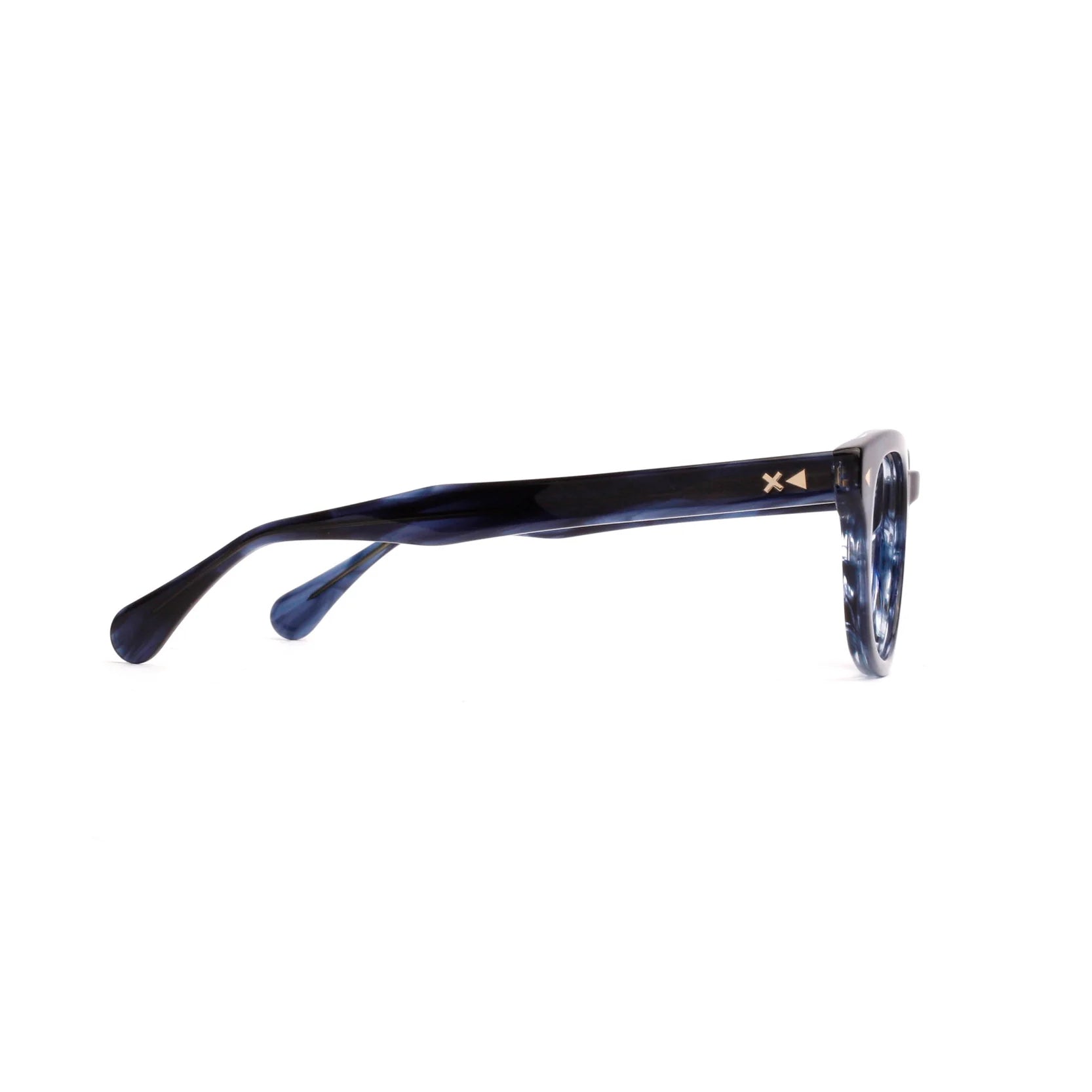 XLAB mod. 8004 montatura Blu striato