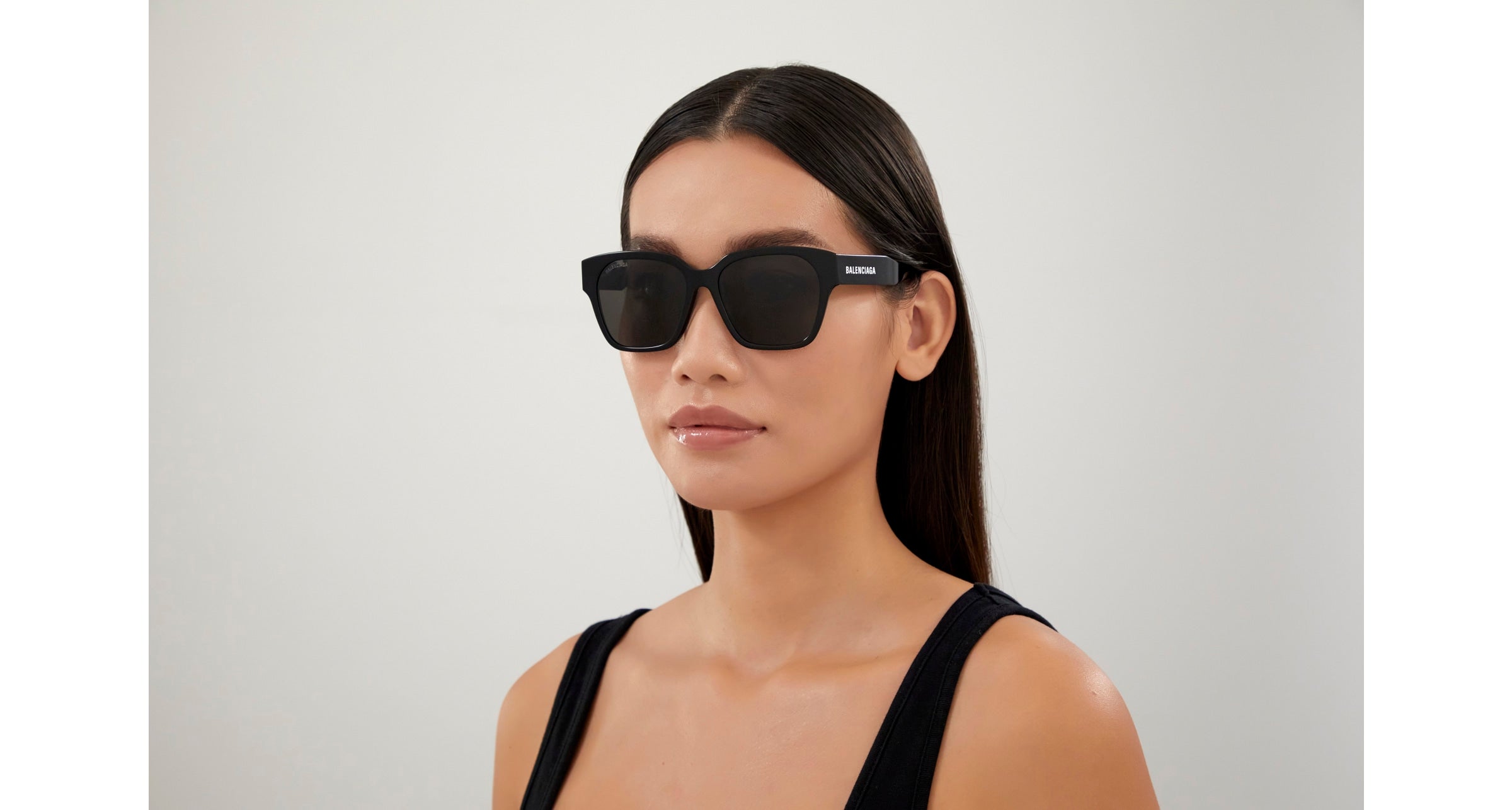 Sunglasses Balenciaga BB0215SA 001 889652363202 black frame color