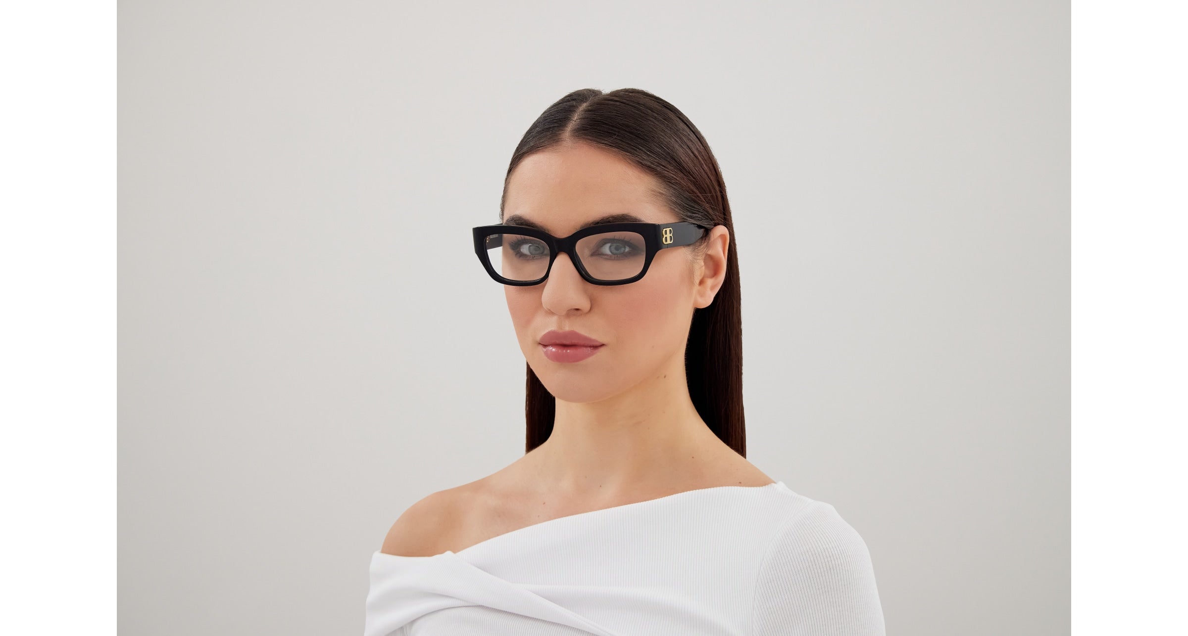 Balenciaga BB0363O 001 Montature da vista Balenciaga 4