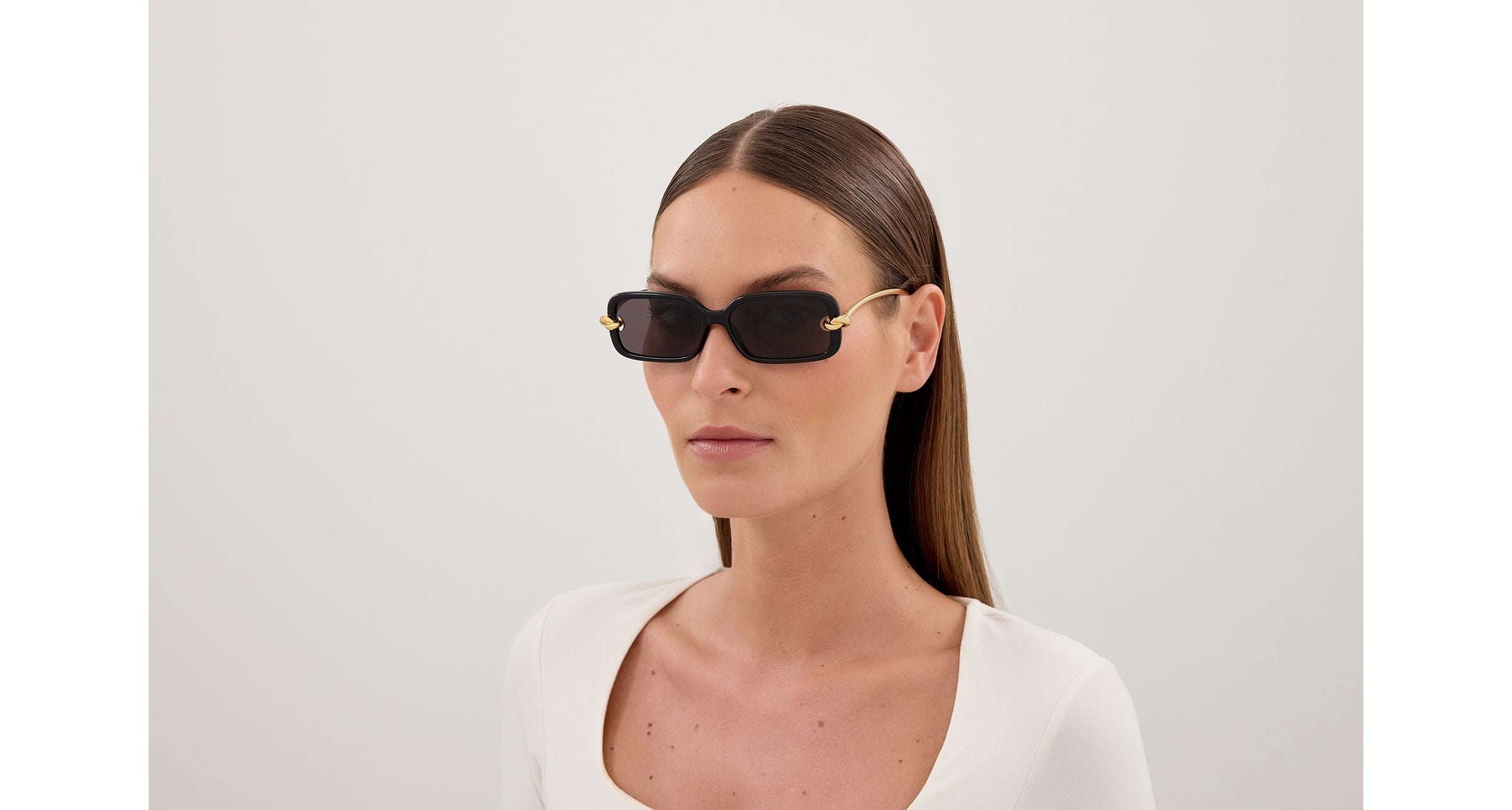 Bottega Veneta BV1439S 001 Occhiali da sole Bottega Veneta 4