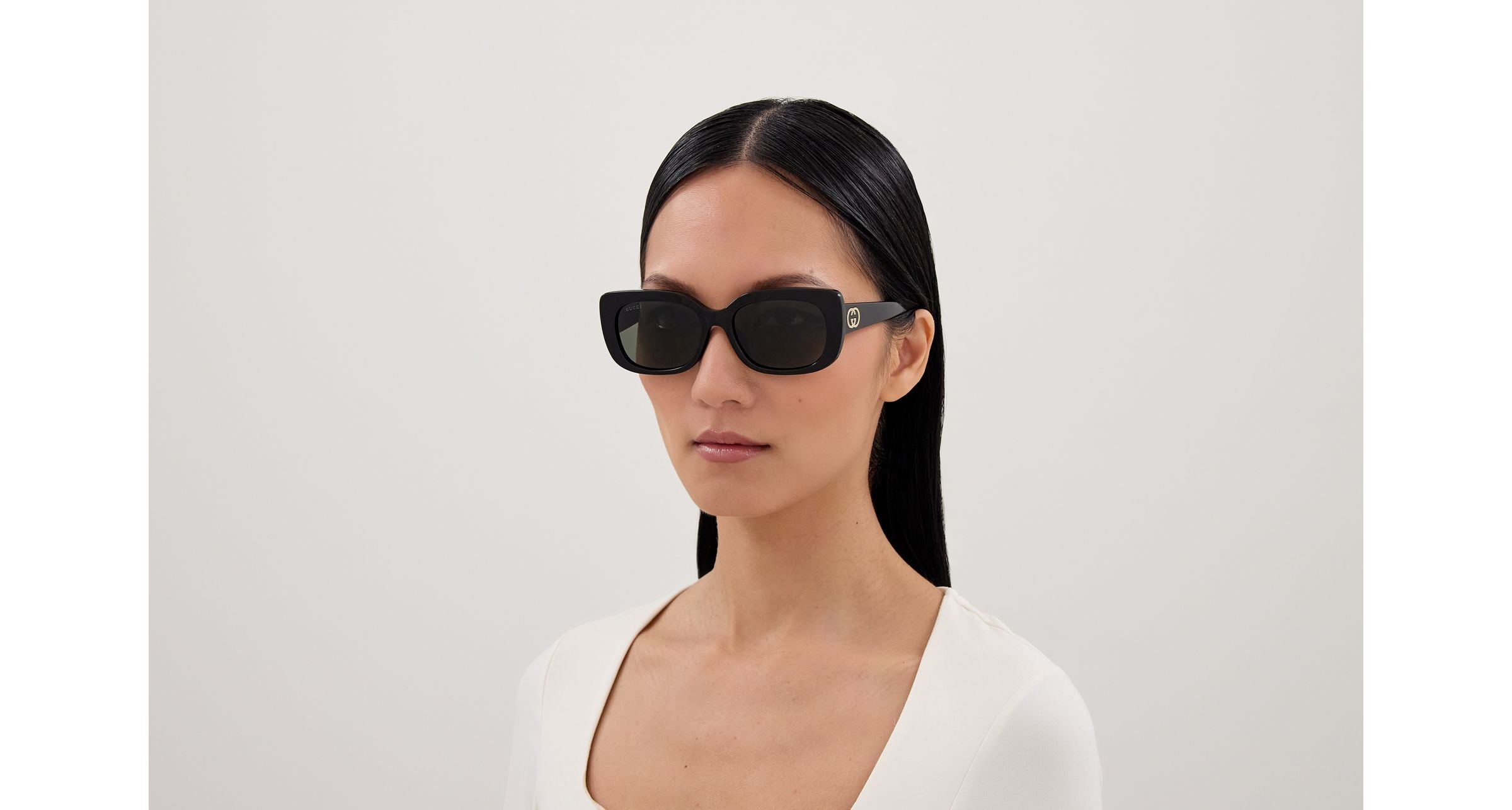 Zonnebrillen Gucci GG1979SK 001 889652568355 Framekleur Zwart