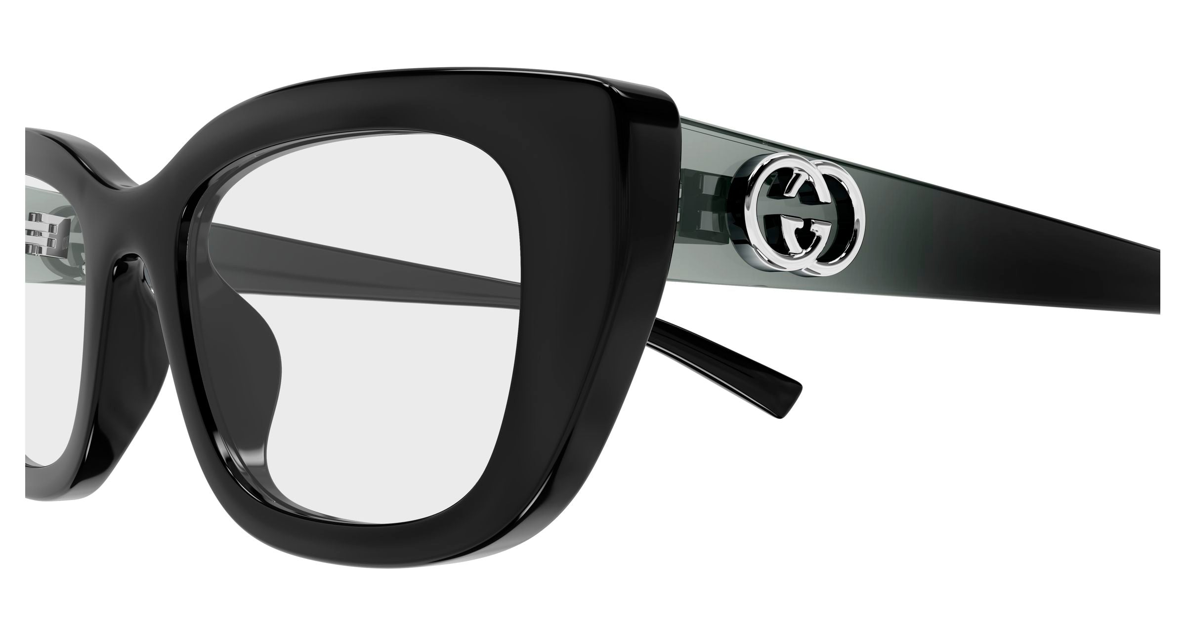 Gucci GG2027O 001 Montature da vista Gucci 3