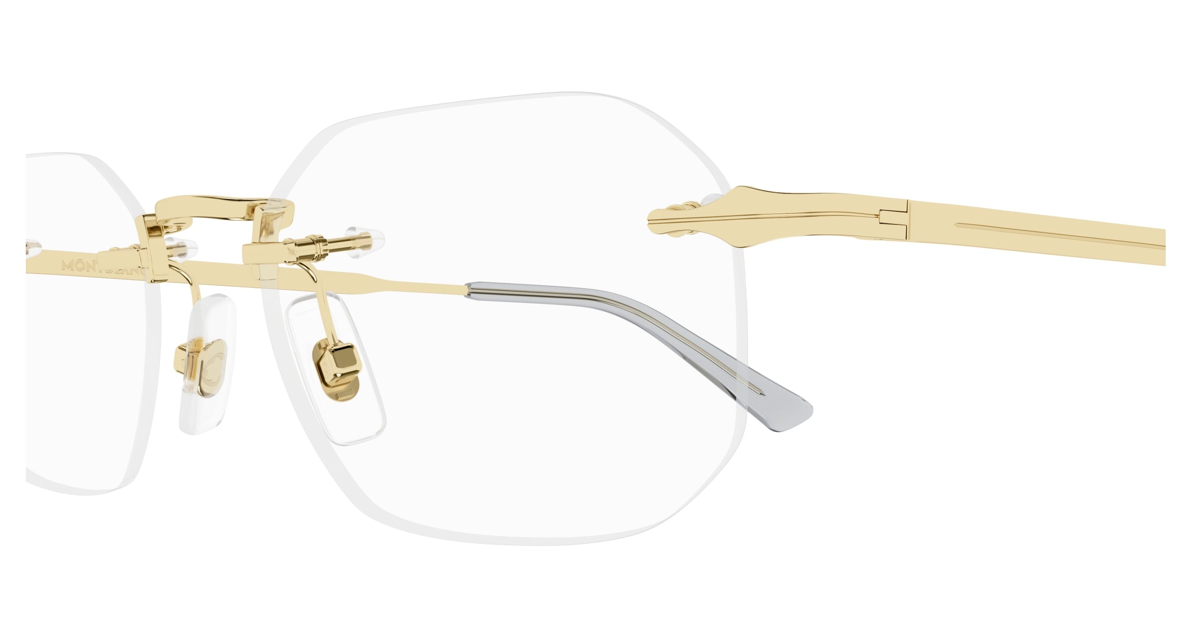 Montblanc MB0307O 001 Montature da vista Montblanc 3