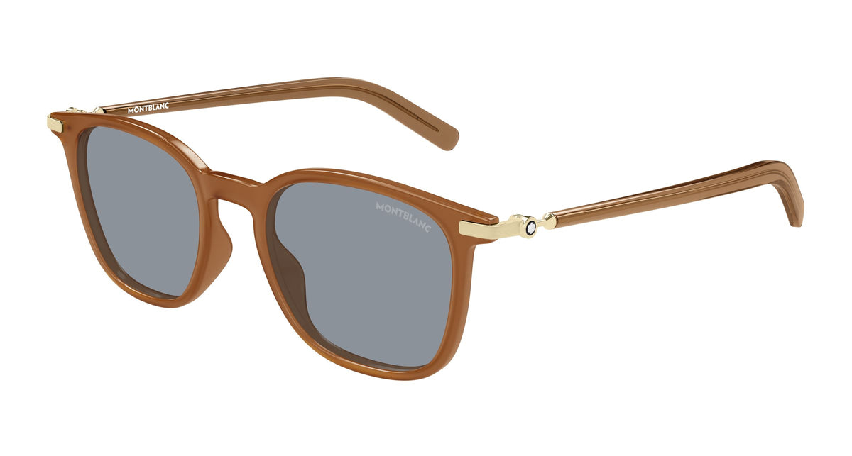 Sunglasses Montblanc MB0460S 005 889652642987 Frame color Brown : Buy ...
