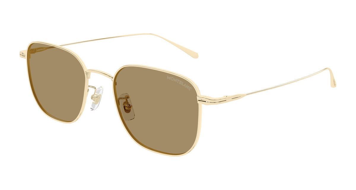 Sunglasses Montblanc MB0477SA 002 889652643120 Frame color Gold : Buy ...