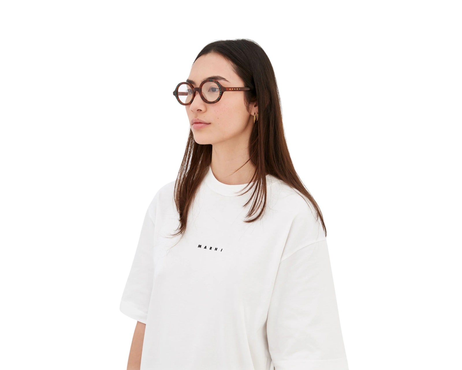 Marni AQK Nakagin Tower Optical Blonde Havana 