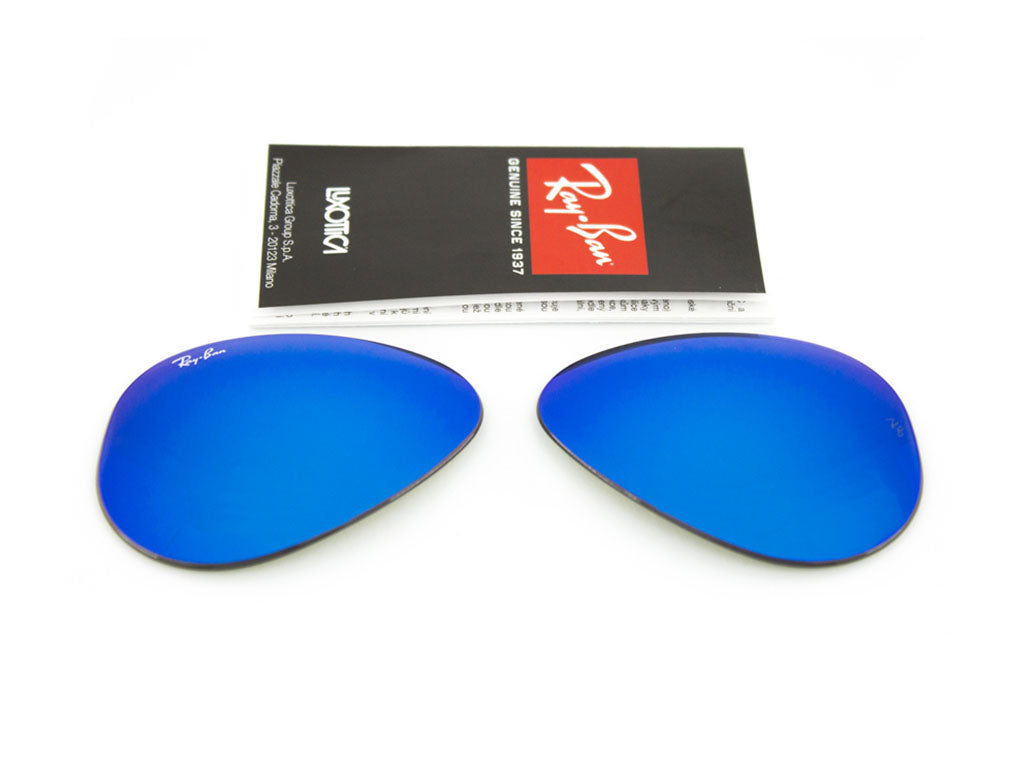 Coppia di Lenti di ricambio Ray-Ban RB3025 AVIATOR