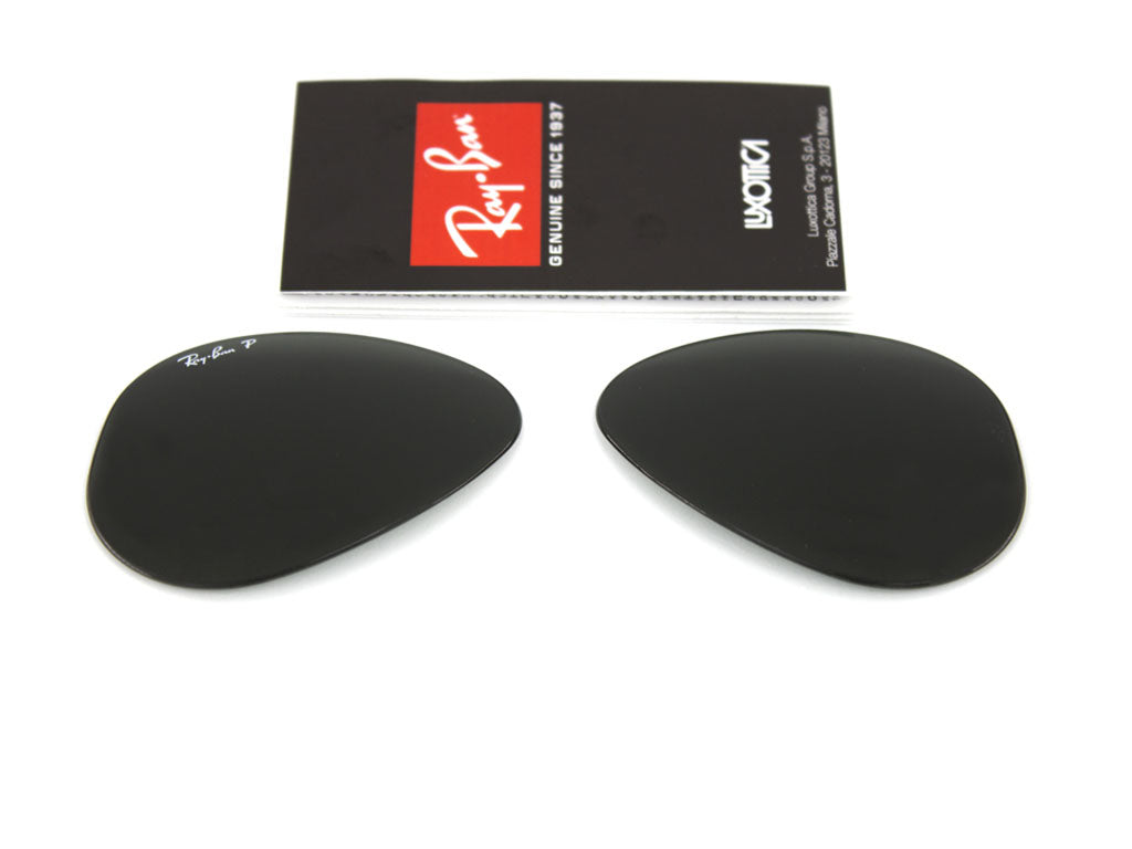 Pair of Ray Ban RB3025 AVIATOR replacement lenses