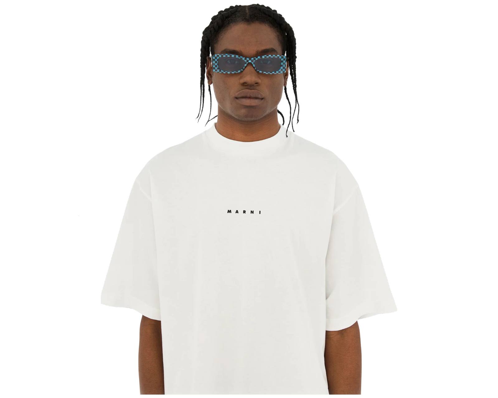 Marni OAY Zokoa Blue/Black Checks 