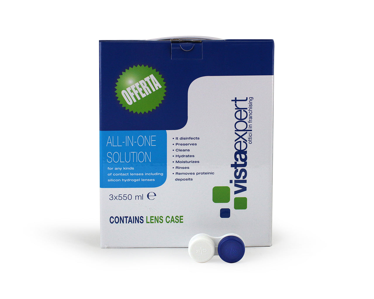 VistaExpert 3 Zaliha pojedinačnih otopina od 550 ML