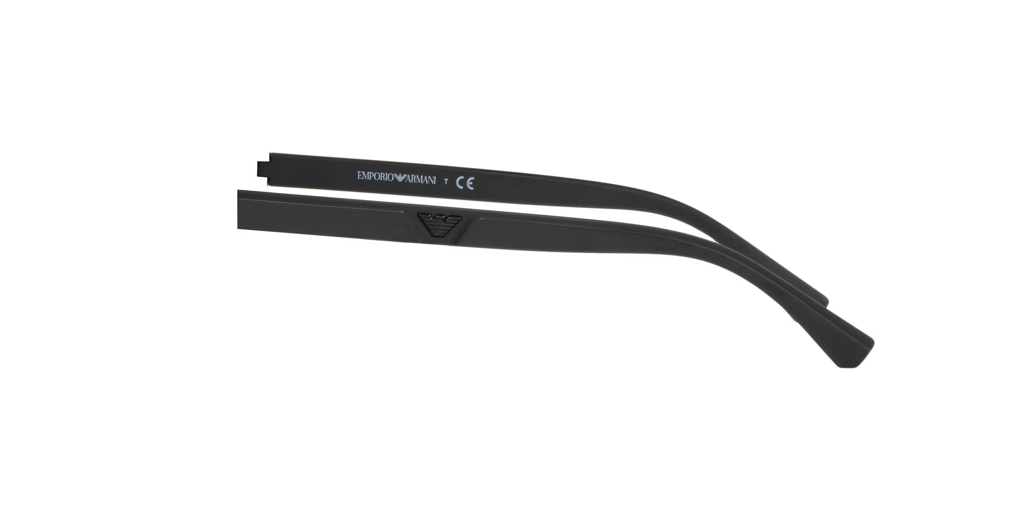 Aste di ricambio EA4115 Aste di ricambio Emporio Armani Nero opaco 000038652011 2