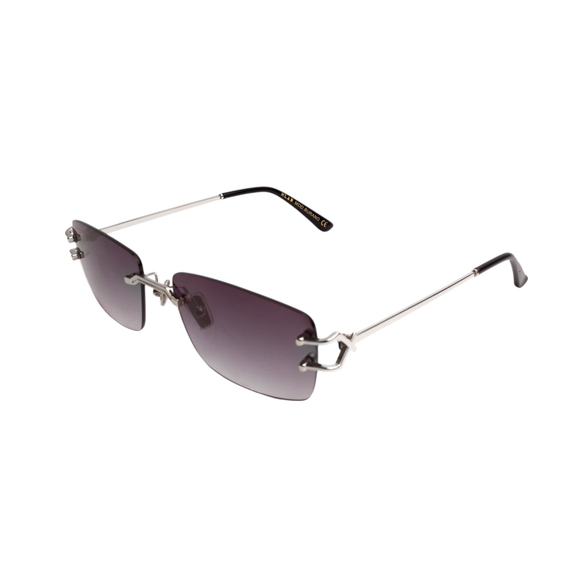 Burano Occhiali da sole XLAB Argento 8050247327363 5