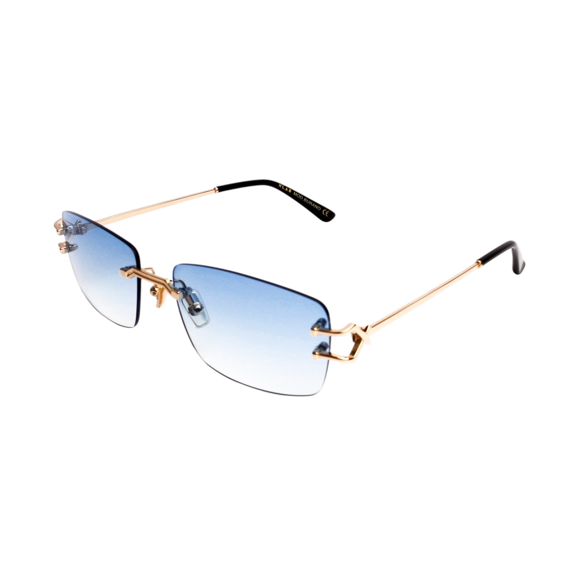 Burano Occhiali da sole XLAB Oro 8050247327301 8