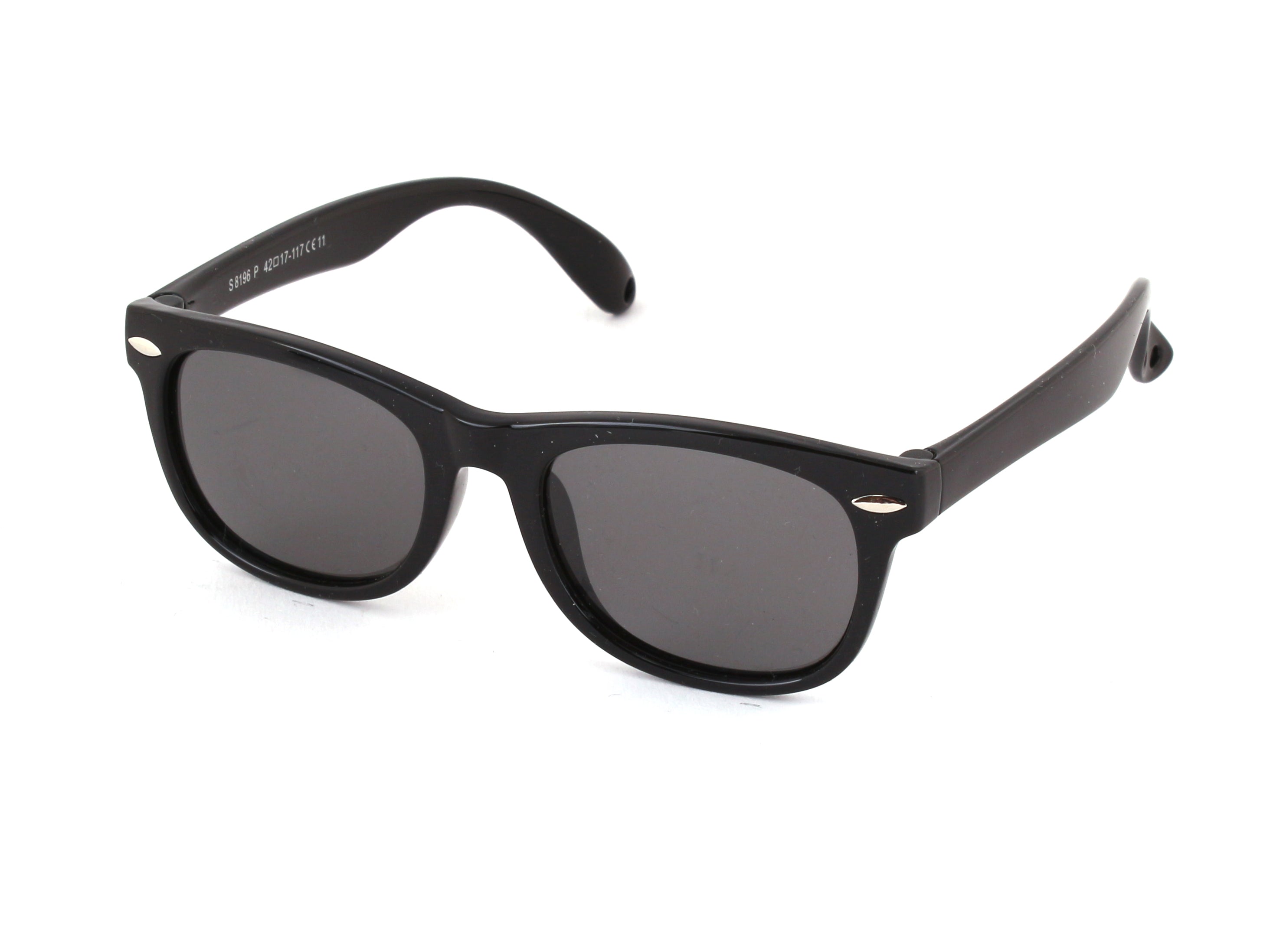 EYE. CHILD SUN PLAST. S8196 C.11 BRIGHT BLACK/SMOKE *3P