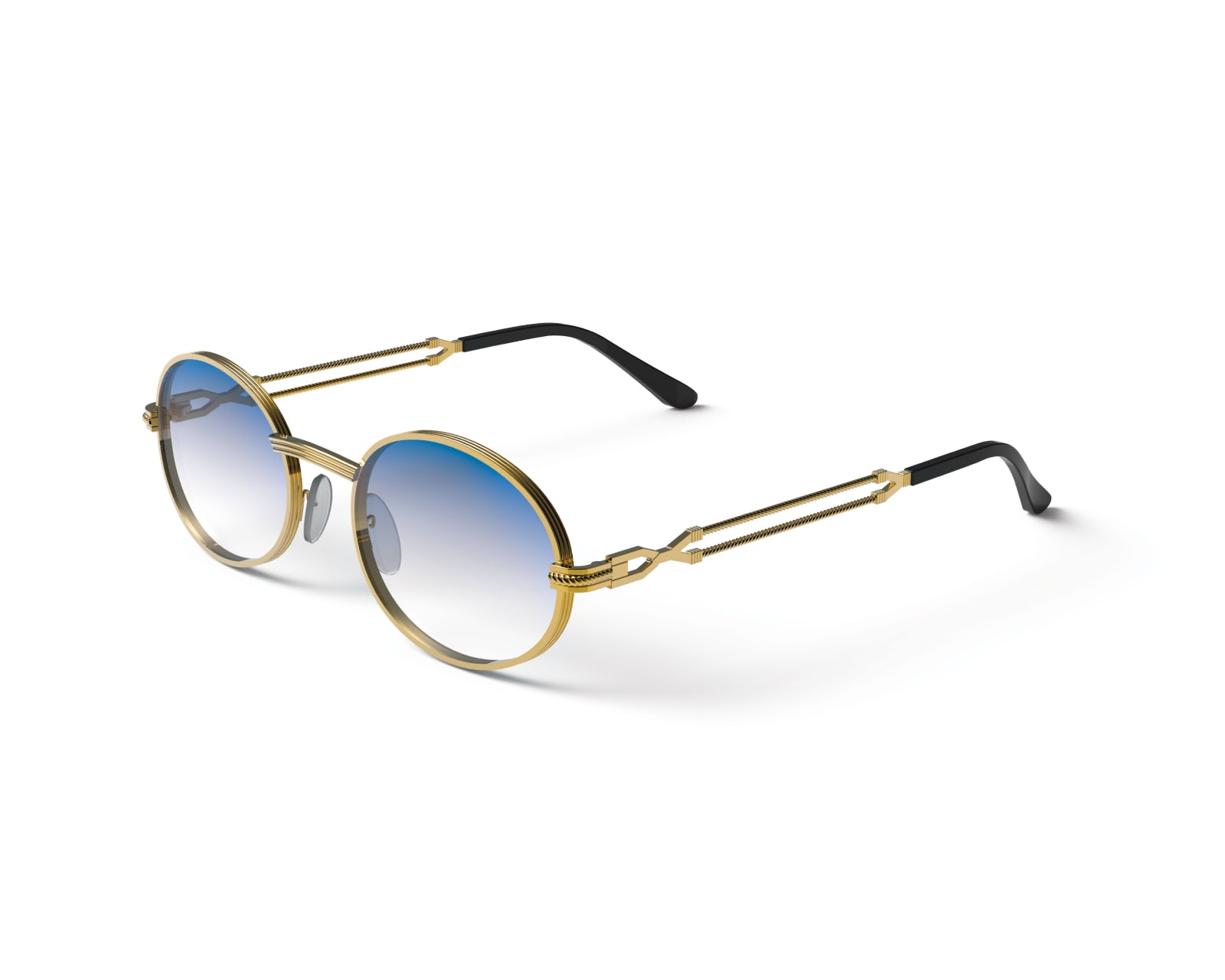 XLAB mod. Giava Oro/Azzurro sfumato Occhiali da sole XLAB Oro 8056249006756 1